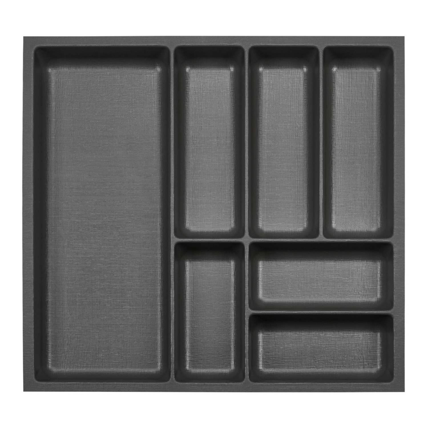 SOTECH ORGA-BOX-3 Besteckeinsätze Tiefe 473 mm Höhe 50,5 mm Anthrazit Schub günstig online kaufen