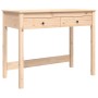 vidaXL Schreibtisch mit Schubladen 100x50x78 cm Massivholz Kiefer 824643