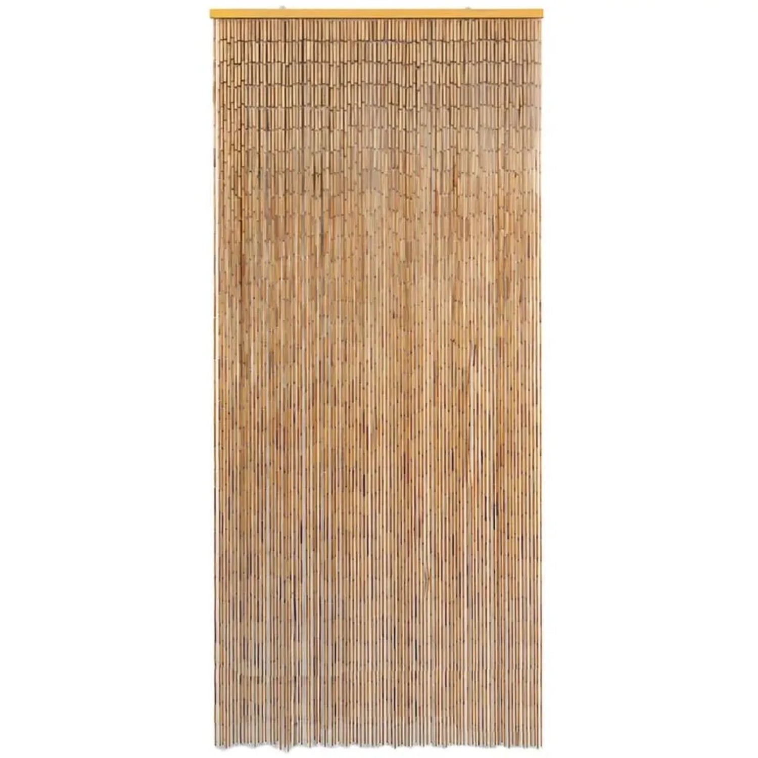 vidaXL Türvorhang aus Bambus, 90x220 cm, braun, Insektenschutz für entspanntes Wohnen.