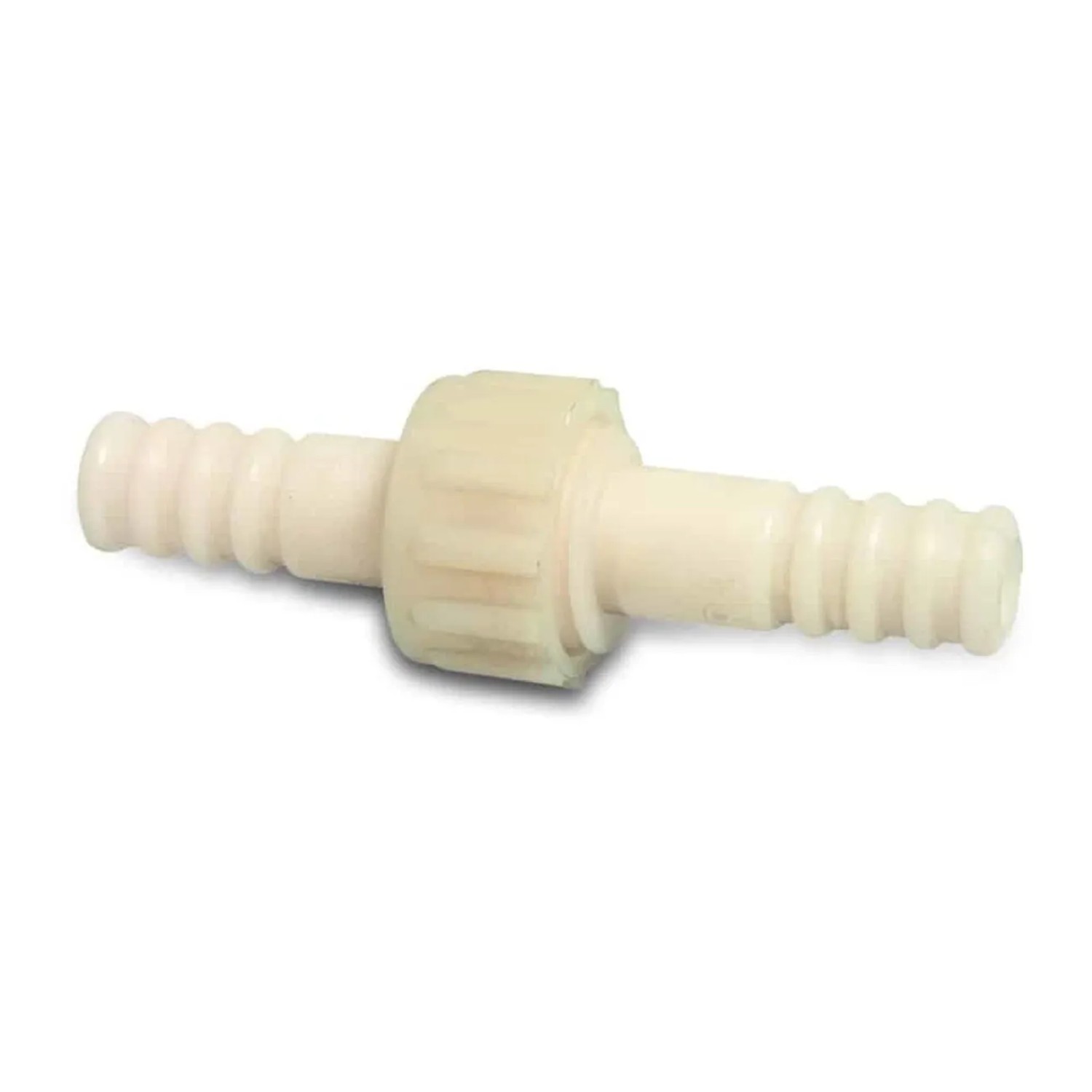 Klasebo Schlauchverbinder 20 mm Kunststoff 3/3 Kupplung Weiß