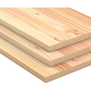 Leimholz Douglasie, 80x60x1,8cm, unbehandelt, für Regalböden und Möbelbau.