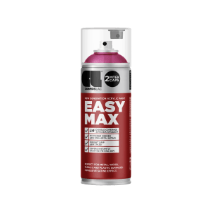 COSMOS LAC EASYMAX Sprühlack Matt mit Extrem Hoher Deckkraft  Spraydosen Sprühfarbe DIY Lack RAL 4010 Magenta