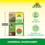 Neudorff Universal-Rasensamen 1kg Packung für dichten, strapazierfähigen Rasen. Ideal für Neuanlage und Nachsaat.
