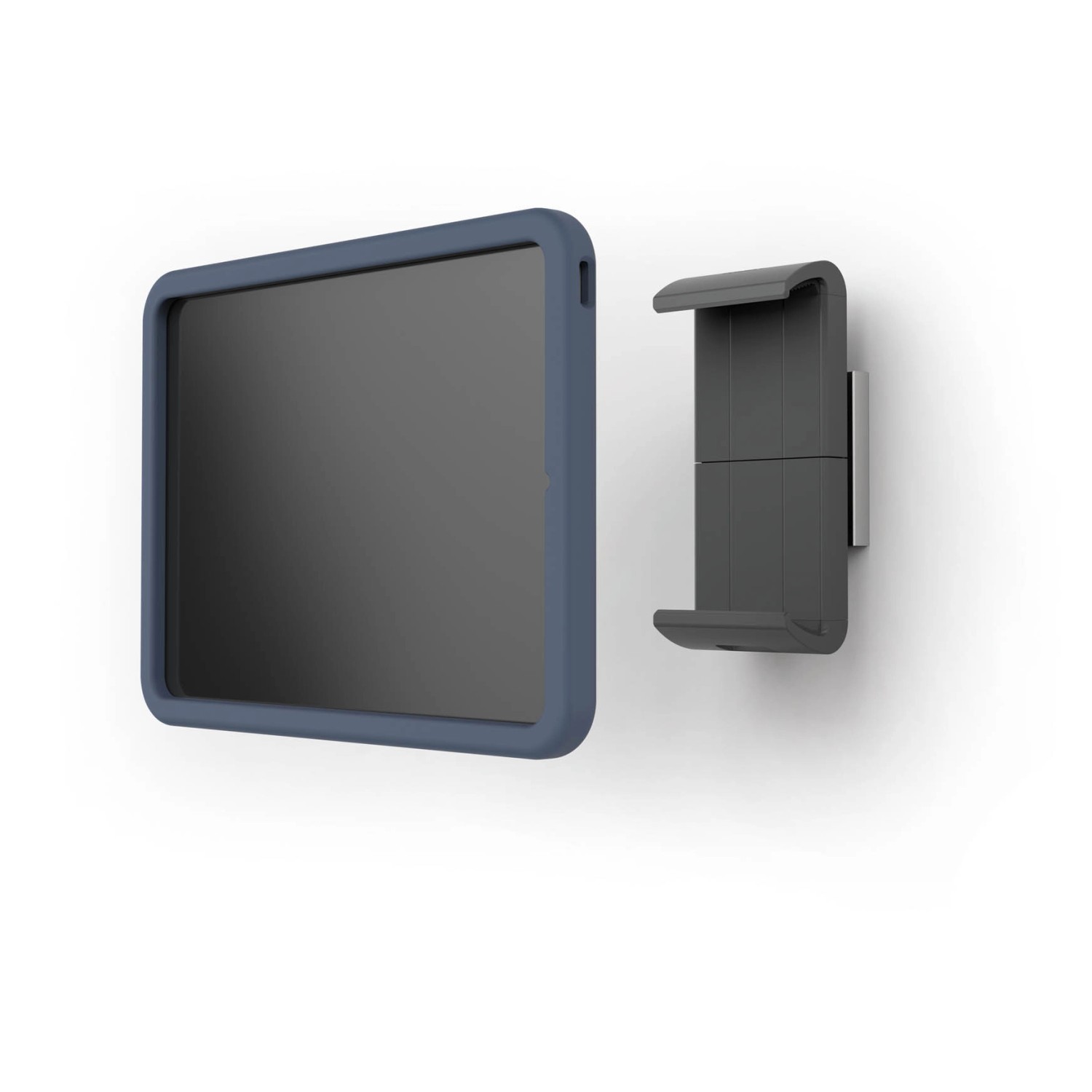 Durable Tablet Wandhalterung mit Hülle Tablet Holder Wall XL Silber/Anthrazit