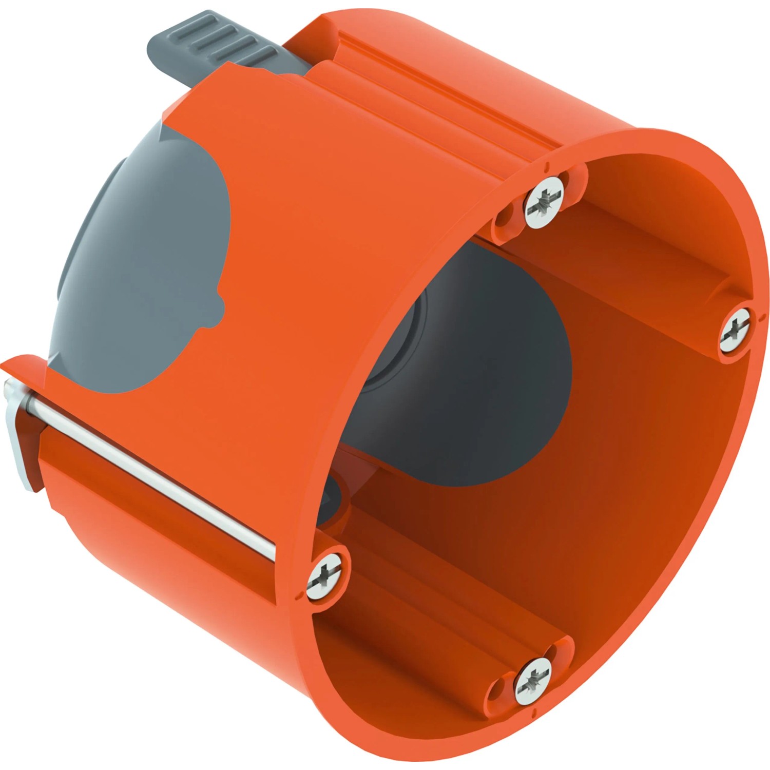 OBO Hohlwanddose Luftdicht Ø 68 mm x 47 mm Orange günstig online kaufen