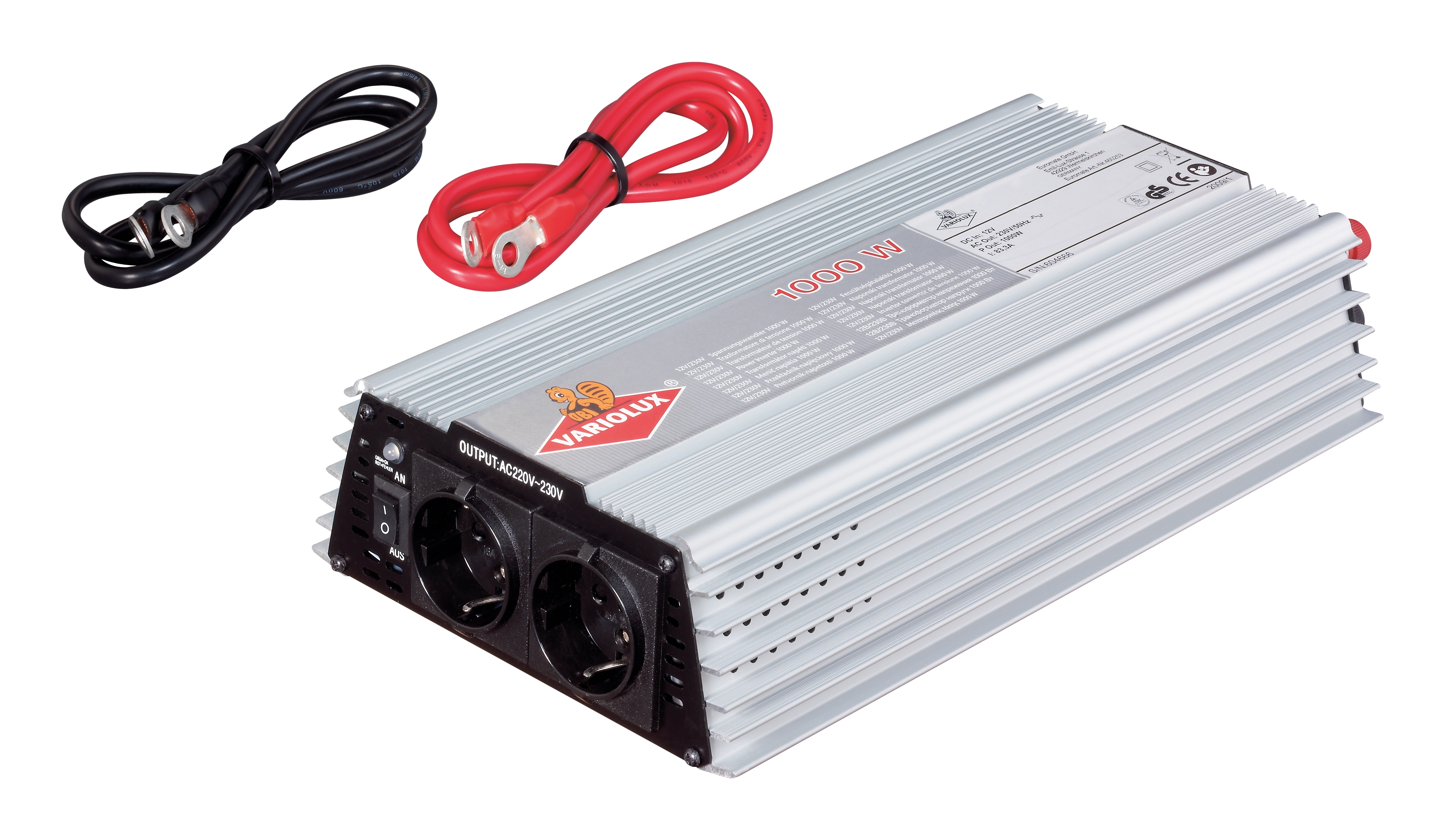Stromwandler Spannungswandler Wechselrichter 24V auf 230V 300W + USB, Stromwandler, Elektro & Installation, Baumarkt