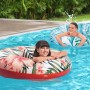 Bestway Schwimmring Tropical Palms mit tropischem Muster im Pool, Luftmatratze für Badespaß.