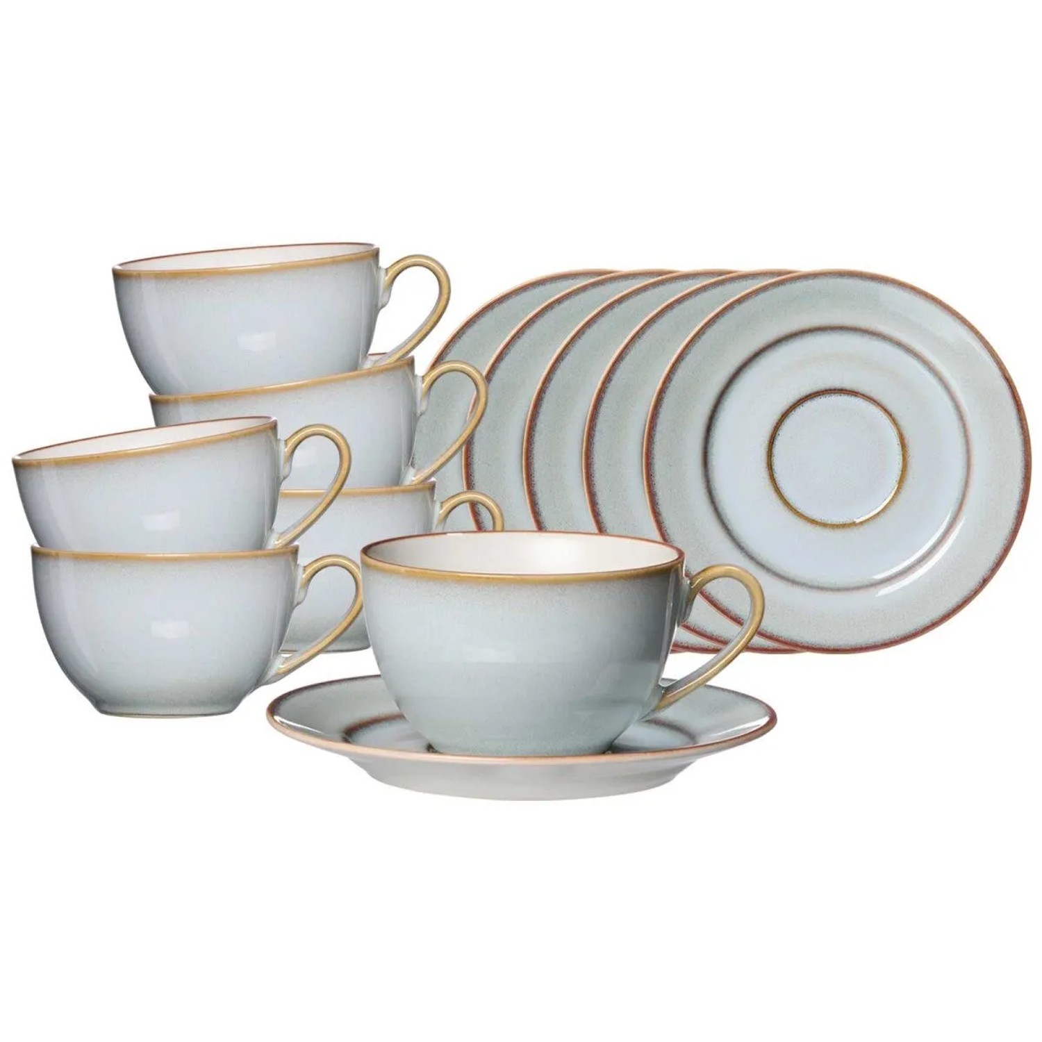 Ritzenhoff & Breker Portofino Kaffeetasse mit Untertasse 220 ml 6er Set