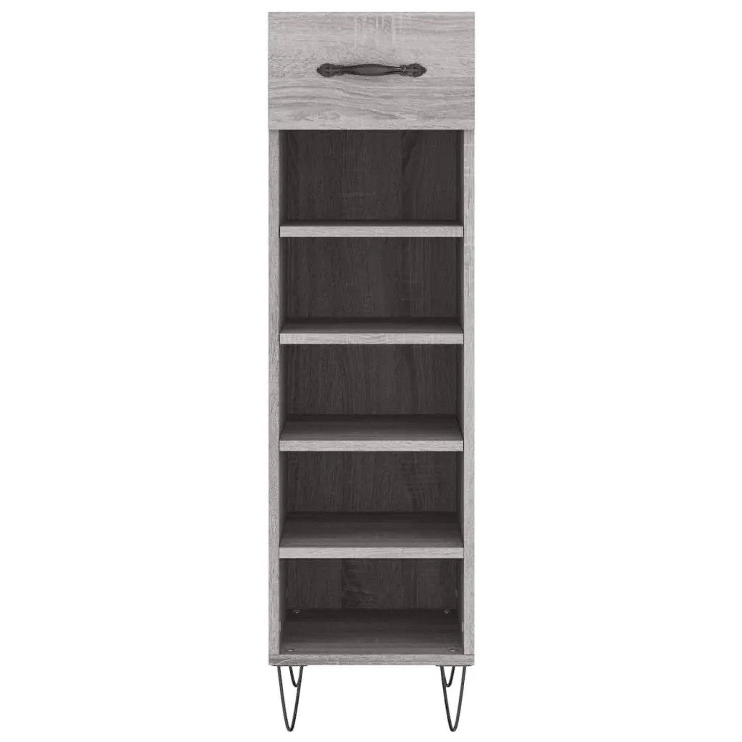 vidaXL Schuhschrank Grau Sonoma 30x35x105 cm Holzwerkstoff 829674_6