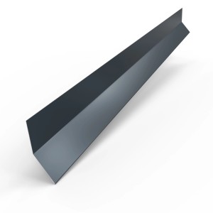 Smart Wandanschluss, 3x9x100 cm, anthrazitgrau, für Übergänge zwischen Wand und Dach.