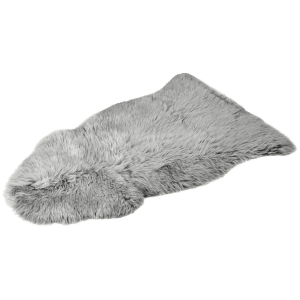 Graues KARAT Schaffell Audrey aus Premium Lammfell, natürlich und vielseitig einsetzbar.