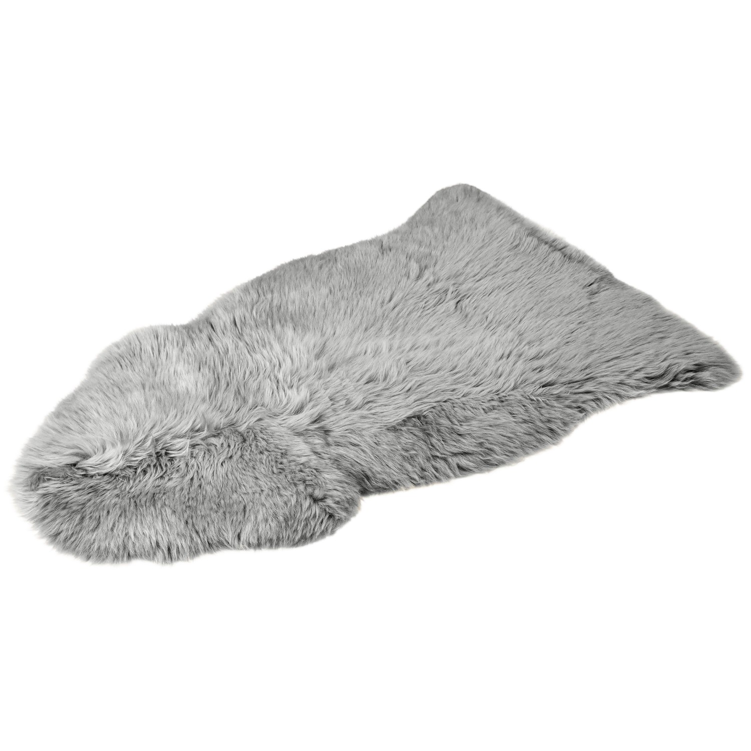 KARAT Schaffell Audrey Natürliches Premium Lammfell Individuell Einsetzbar Grey