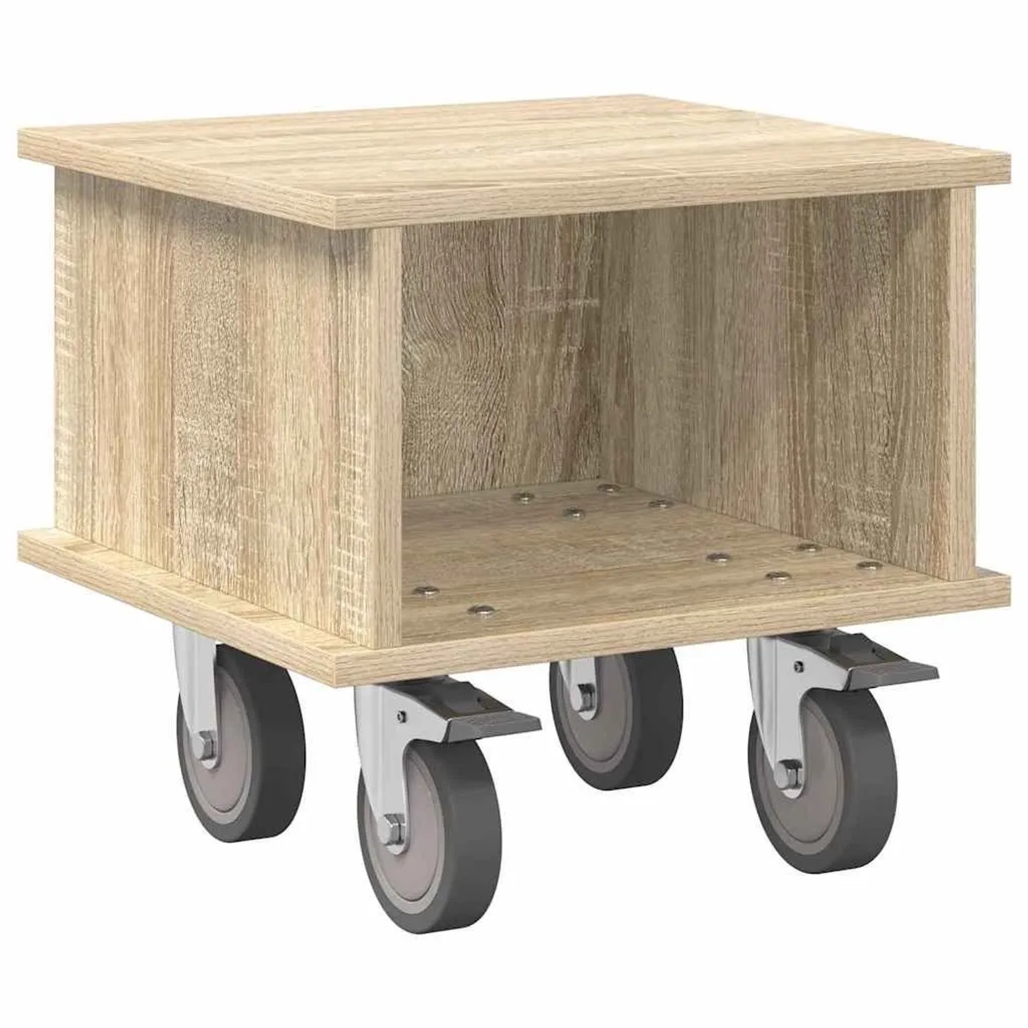 vidaXL TV-Ständer Sonoma-Eiche 37 x 35 x 35 cm Holzwerkstoff 891050