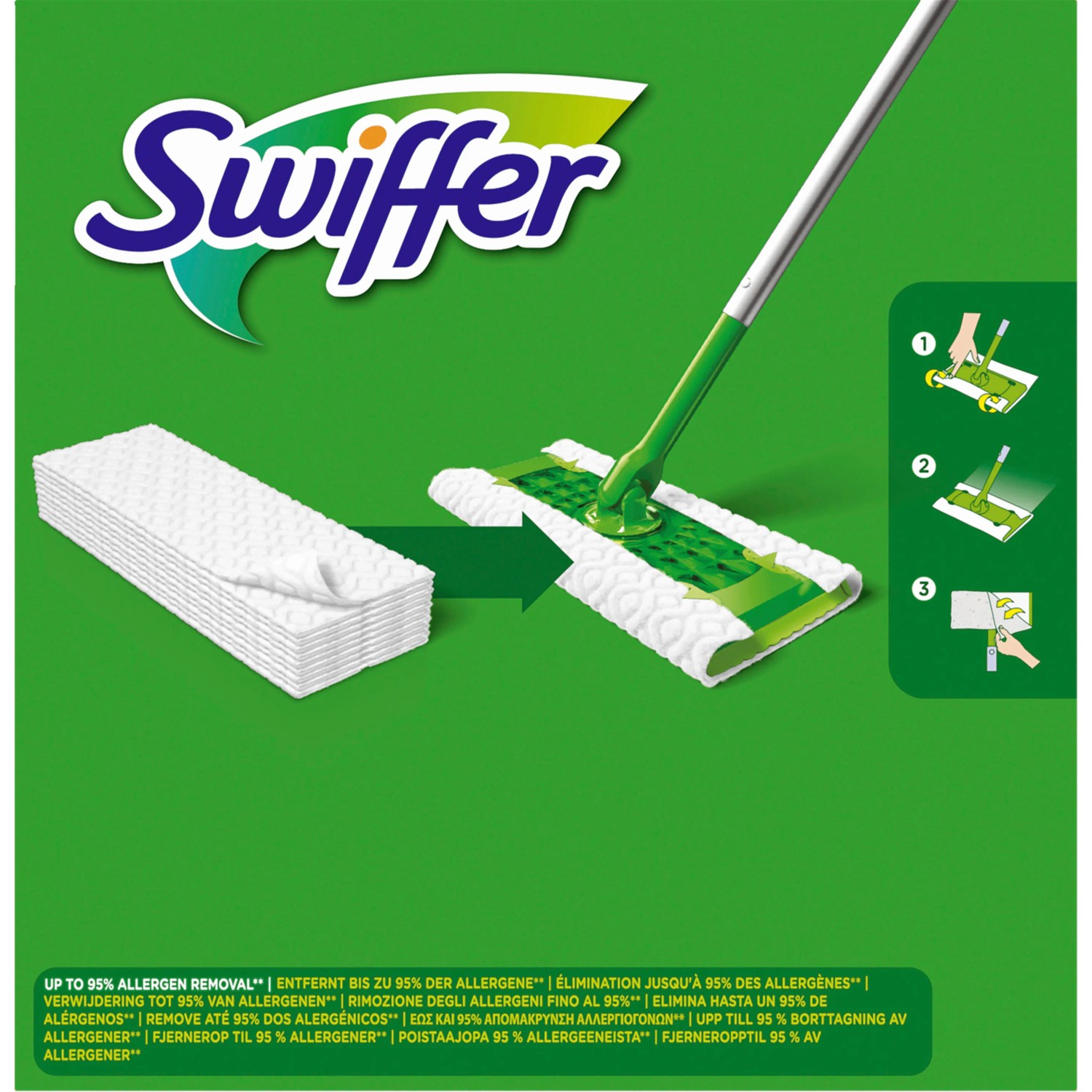 Swiffer Bodentücher Nachfüllpackung Trocken 72 Tücher kaufen bei OBI