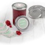 Dr. Oetker Marmeladendeckel-Set Silber mit Deckeln und Etiketten für Gläser.
