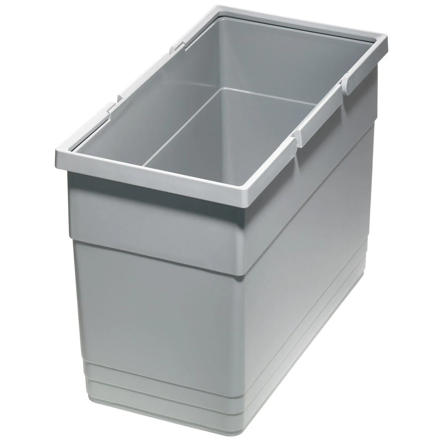 Ninka Eins2vier Abfallsammler Mülleimer 21L 275 x 210 x 420 mm Alugrau 5137 günstig online kaufen