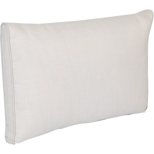 Eckrückenkissen in Taupe für Lounge-Eckgruppe Morenci, Polyesterbezug, Schaumstofffüllung.