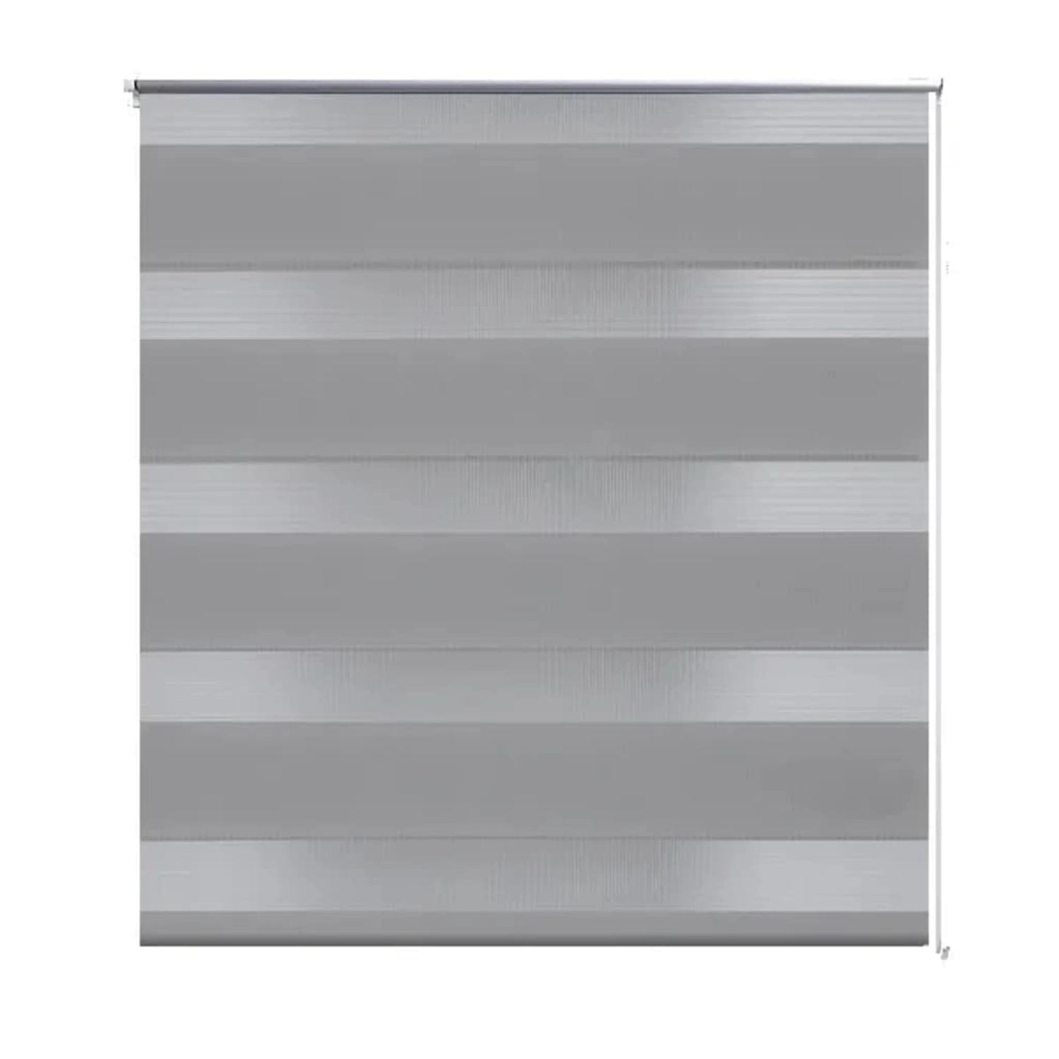 vidaXL Doppelrollo 40 x 100 cm Grau