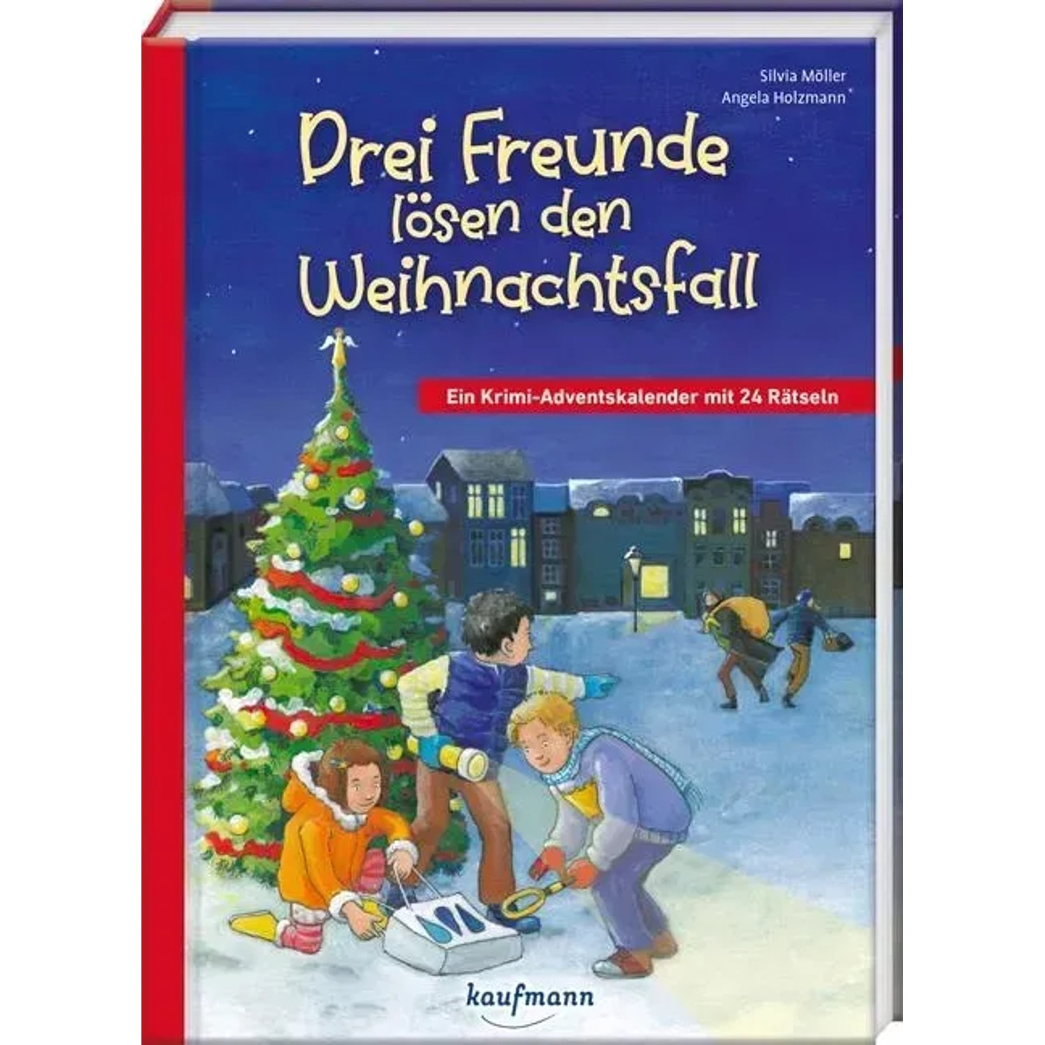 Drei Freunde,ösen den Weihnachtsfall