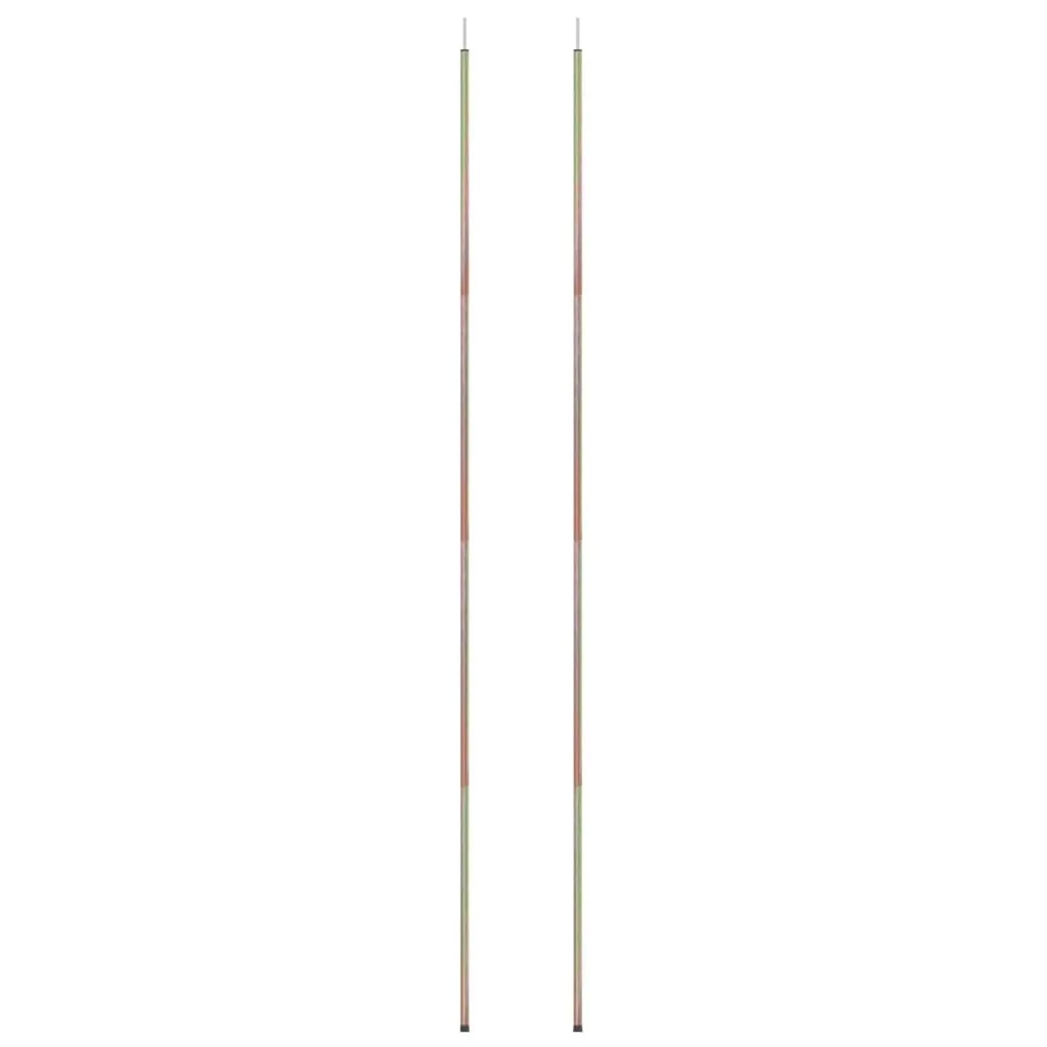 vidaXL Sonnensegel Stangen 2 Stk 200 cm Verzinkter Stahl 315221_2