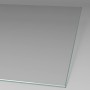 Schulte ExpressPlus Badewannenaufsatz, 2-teilig, Alu Natur, 140x112cm, Echtglas