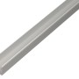 U-Profil Aluminium, 24x24,6x1000 mm, silberfarben. Vielseitig einsetzbares Profil für Konstruktionen.
