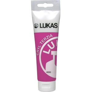 Tube Lukas Cryl Terzia Acrylfarbe Studien-Qualität, 125ml, Primär-Rot.