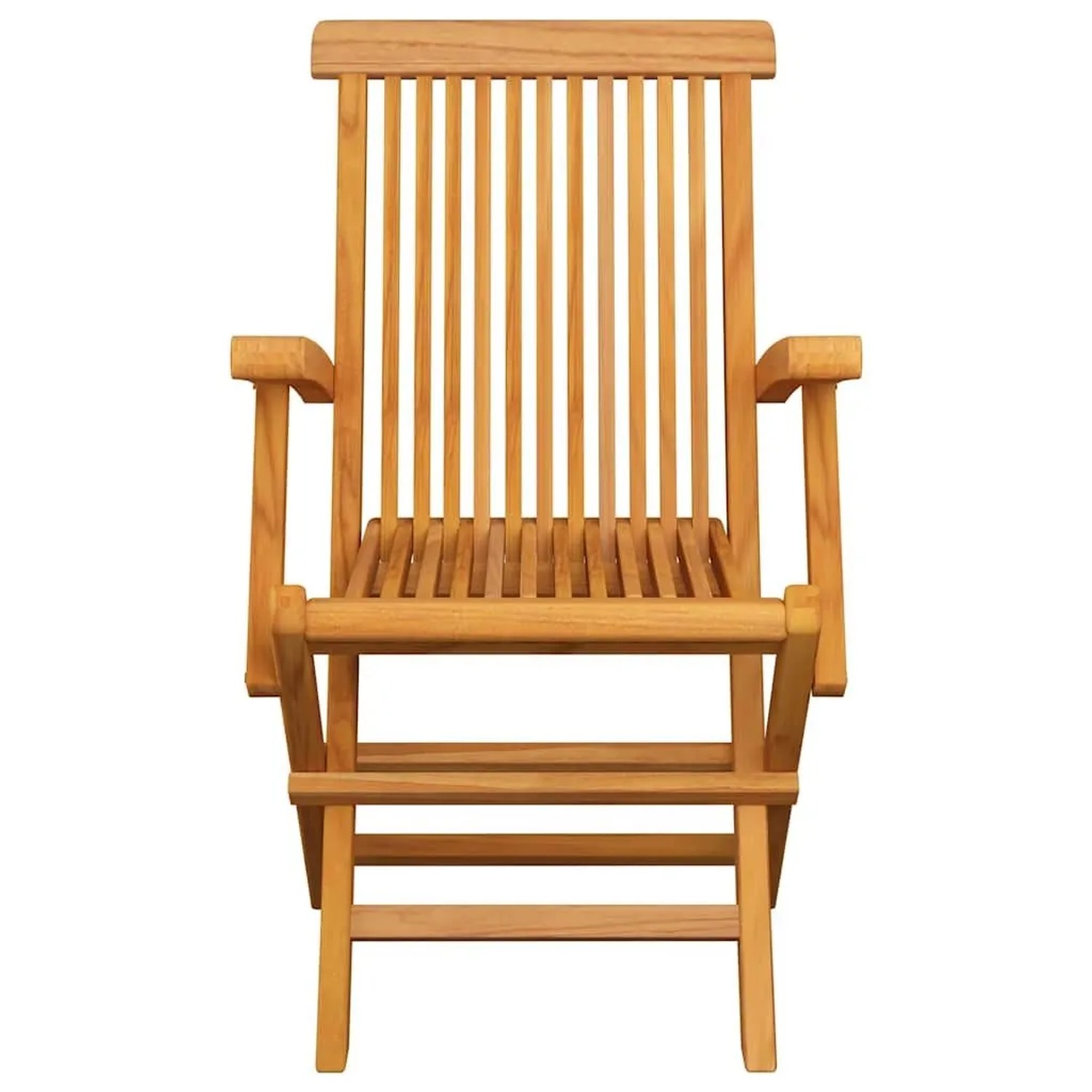 vidaXL Gartenstühle mit Taupe Kissen 2 Stk Massivholz Teak 3062495_4