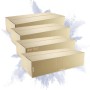 Offener, brauner 2-welliger PROREGAL Versandkarton (1200x600x310 mm) für Umzug oder Versand.