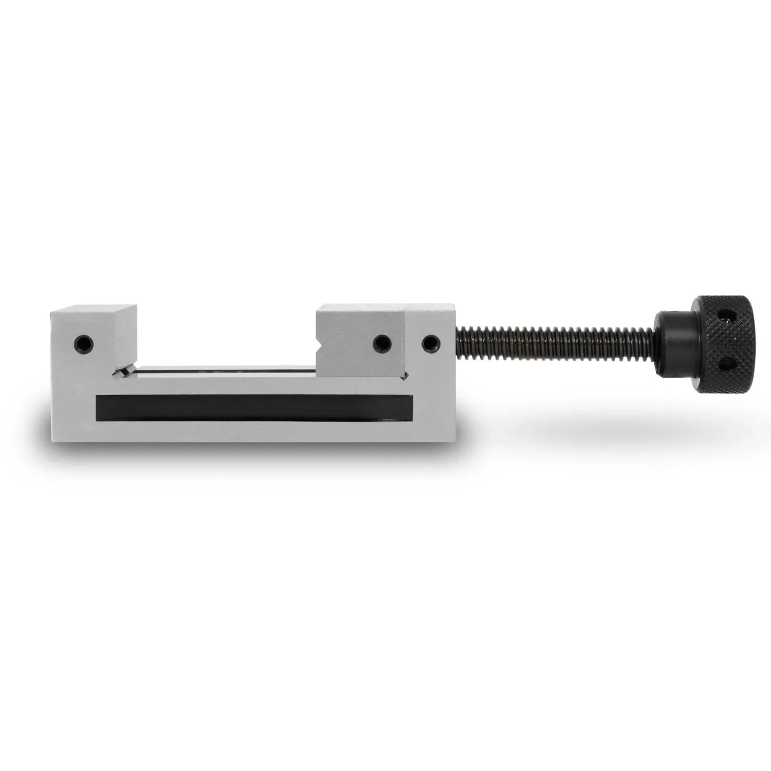 EBERTH Präzisionsschraubstock, 50mm Backenbreite, Spannwerkzeug für Werkstatt und Heimwerker.