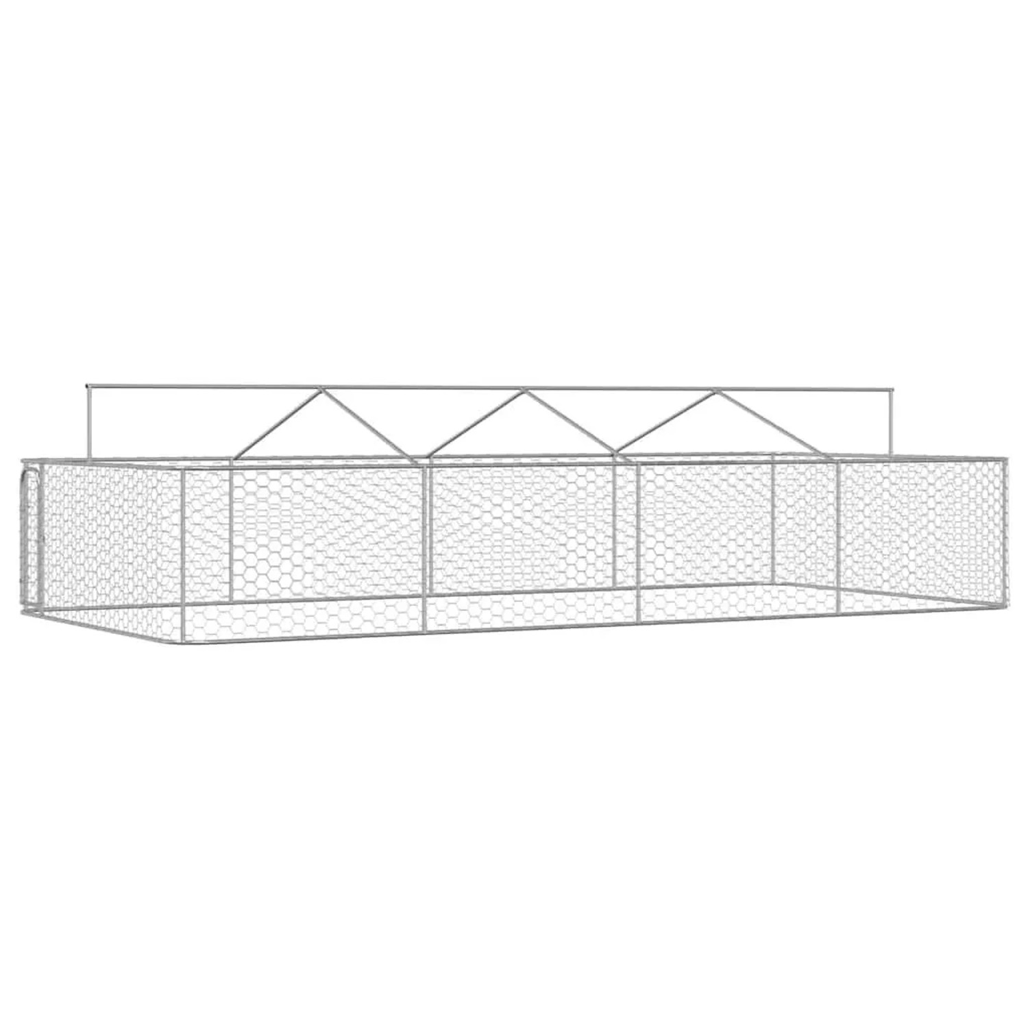 vidaXL Outdoor-Hundezwinger mit Dach 600x300x150 cm 171502_7