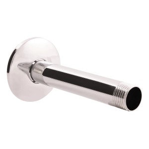 aquaSu Deckenanschluss Pelor, 12cm, Chrom für Kopfbrause