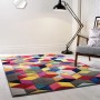 Flair Rugs Kinderteppich Dynamic, mehrfarbig mit lebendigem, eckigem Muster. Ideal für Wohnzimmer, strapazierfähig.