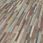 Egger Laminat EL1011 NatureSense Dimas Wood Bunt, Mehrstab-Optik mit bunten Farbakzenten.