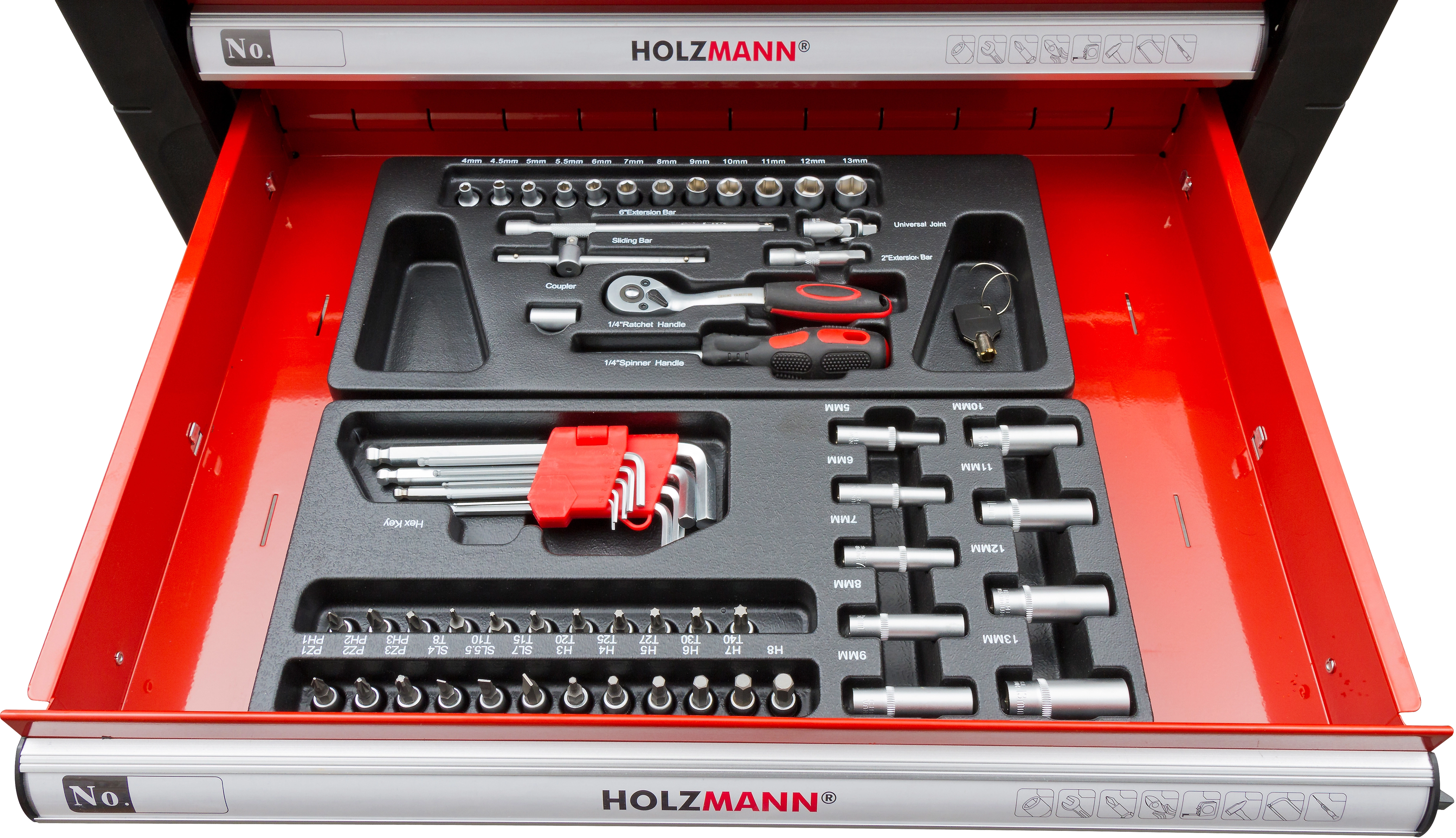 Holzmann Werkstattwagen inkl. Werkzeug WW790W 7 Laden kaufen bei OBI