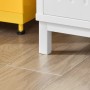 SoBuy Kinder Schuhbank mit Sitzfläche Garderobenbank mit Stauraum Weiß FSR172-W_9