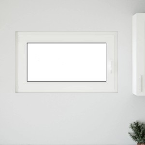 vidaXL Kellerfenster RISOR Anthrazit 100 x 70 cm PVC und Glas 42047295