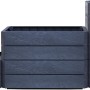 Garantia Hochbeet Ergo Vario 2 Stone, modulares Kunststoff-Hochbeet in verschiedenen Höhen.