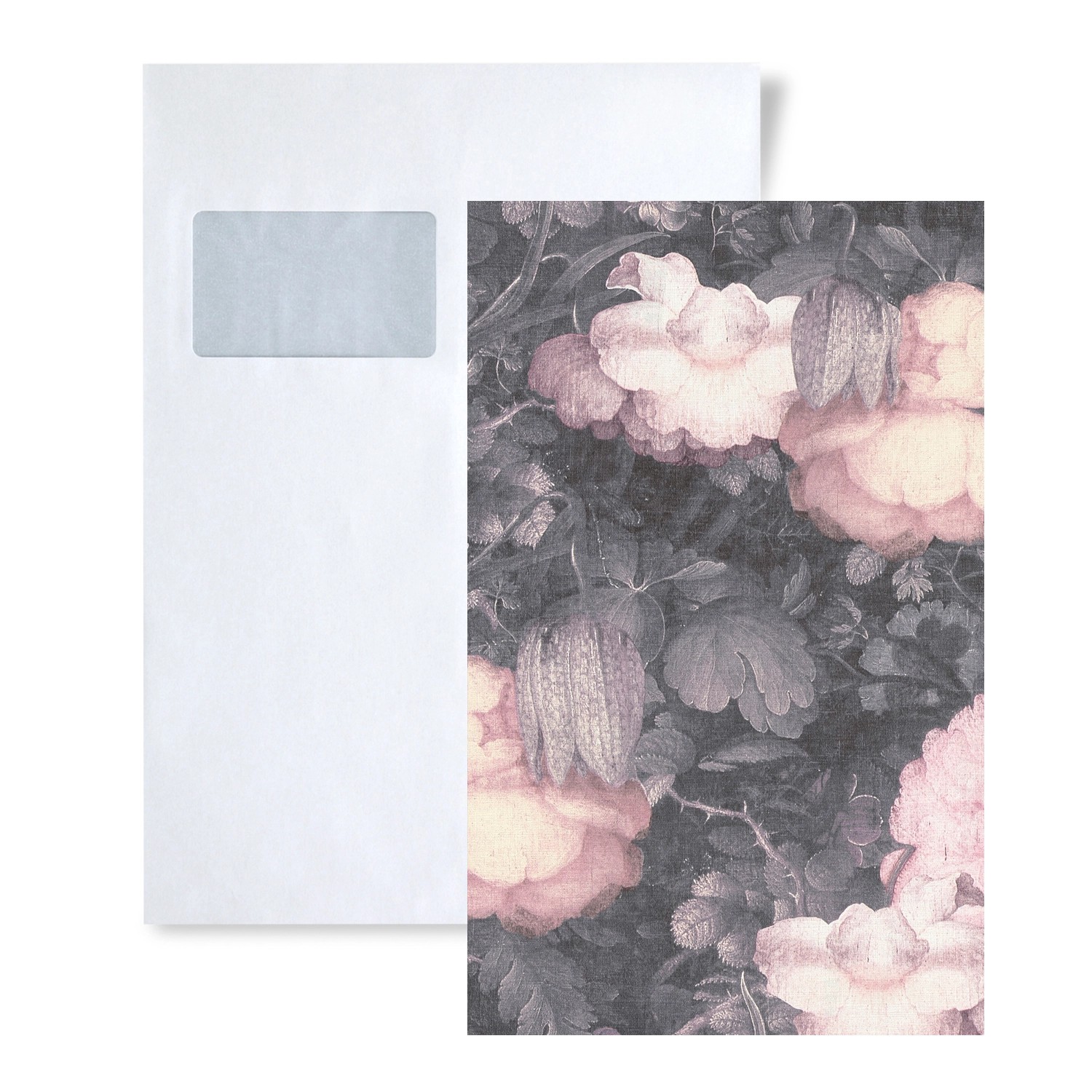 PROFHOME 1 MUSTERSTÜCK S-369212-GU DIN A4 MUSTER der Floral Tapete günstig online kaufen