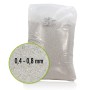 Sack Quarzsand Filtersand (0,4-0,8mm, 25kg) für Pool Sandfilteranlagen.