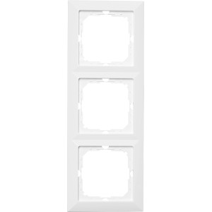 OBI Abdeckrahmen Julietta, 3-fach, Weiß, für Schalter und Steckdosen