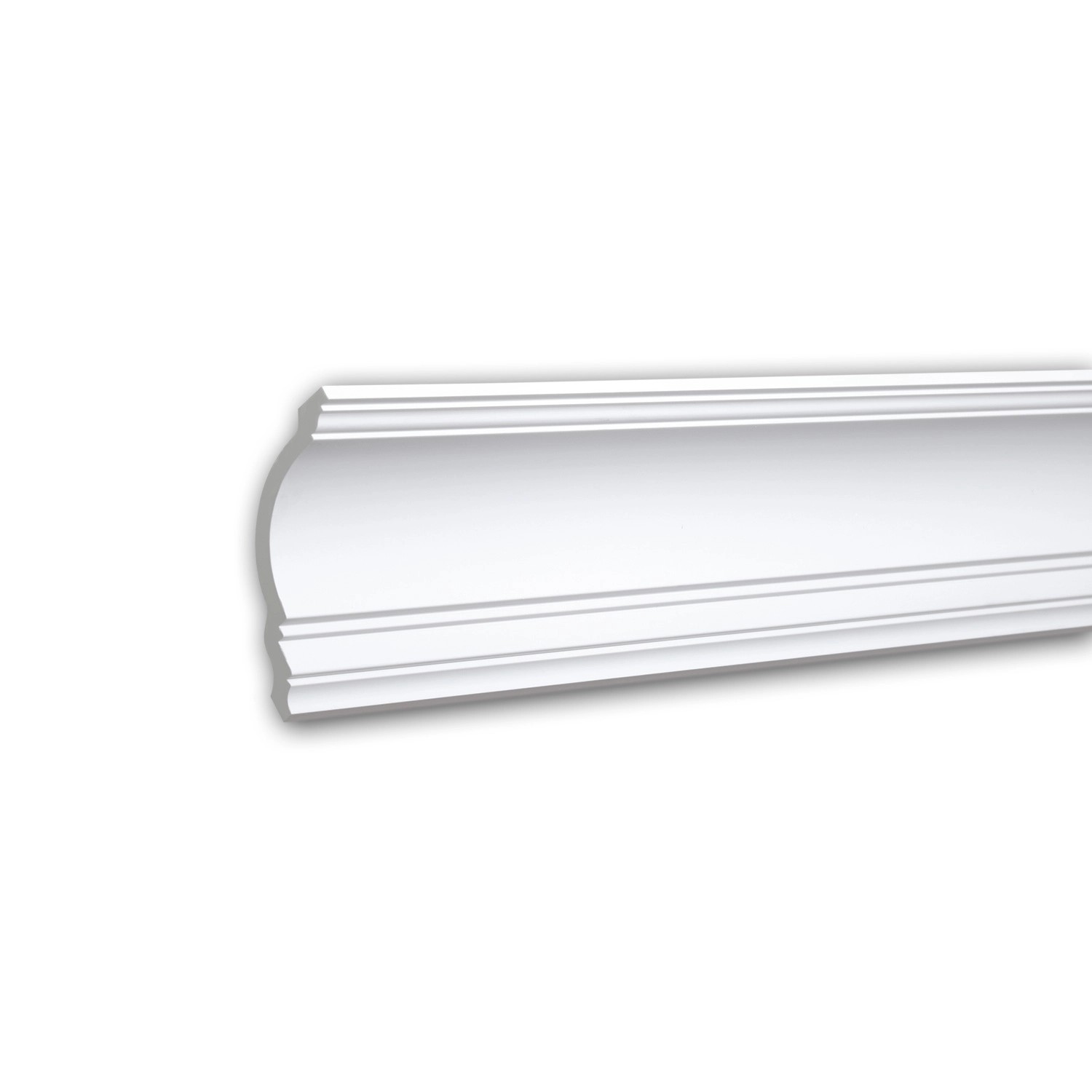 PROFHOME 150108 Eckleiste aus Polyurethan Deckenleiste Stuckleiste 2 m 200 günstig online kaufen