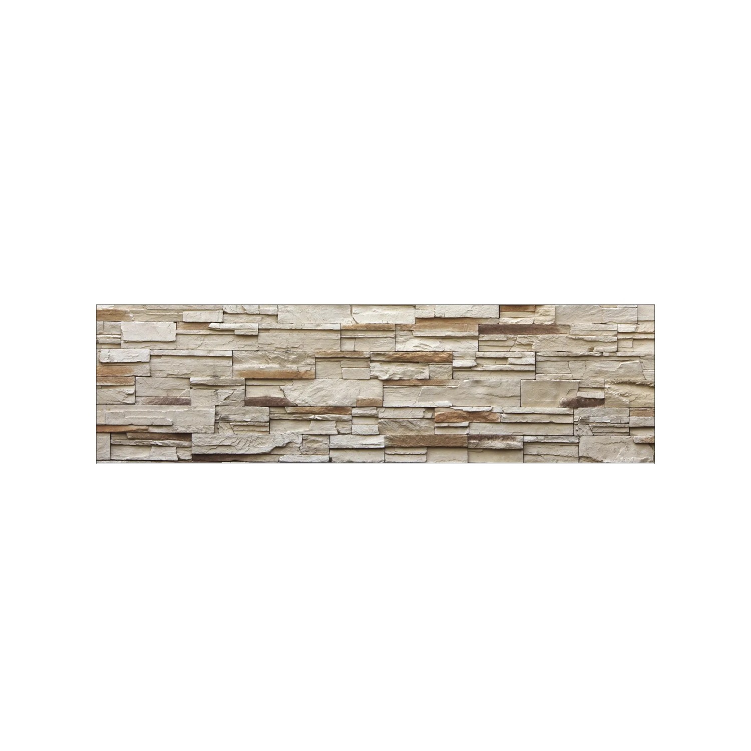 MySpotti Küchenrückwand Profix Cucina Rustical Bricks 210 x 60 cm