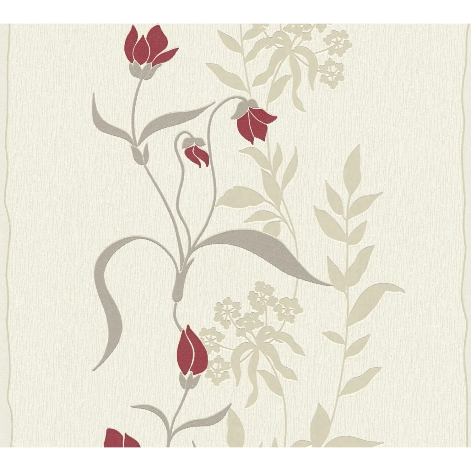 Tadessi Tapete Floral M1-No.12121 Vliestapete in Schwarz
