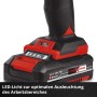 Detailaufnahme Akku-Bohrschrauber TC-CD 18/35 Li Solo mit Power X-Change Akku.