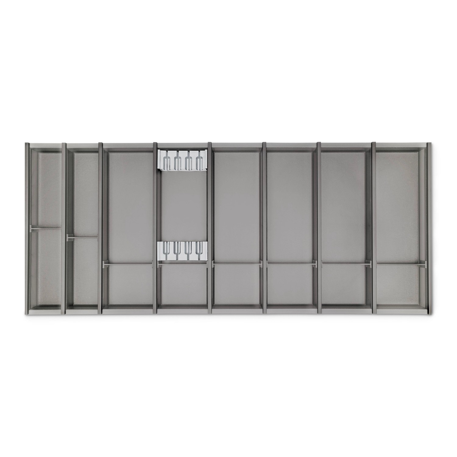 SOTECH Cuisio Besteckeinsatz 55mm Transluzent Graphitgrau mit Messerblock F günstig online kaufen