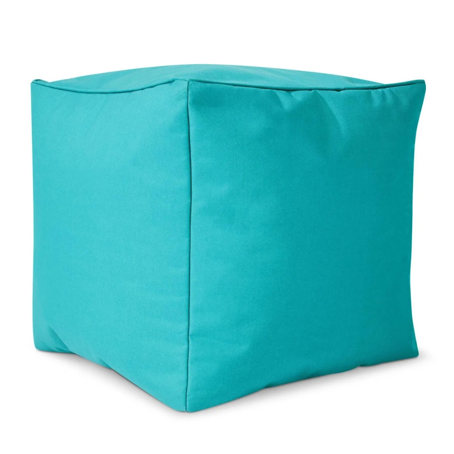 Green Bean Sitzhocker Cube 40 x 40 x 40 cm Wetterfest Waschbarer Bezug Aquamarin