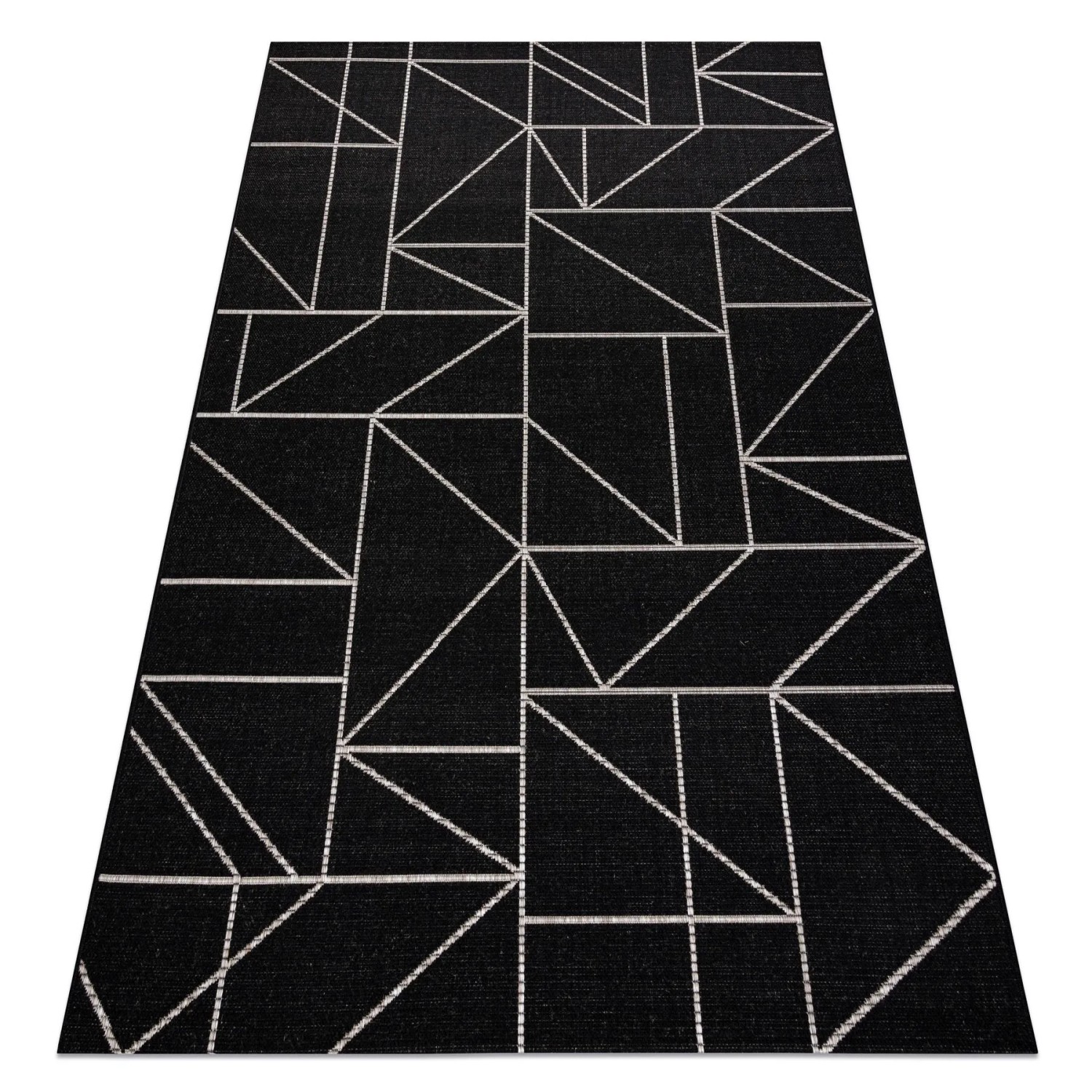 RugsX Teppich Floorlux VG15260 Schwarz 160cm 230cm