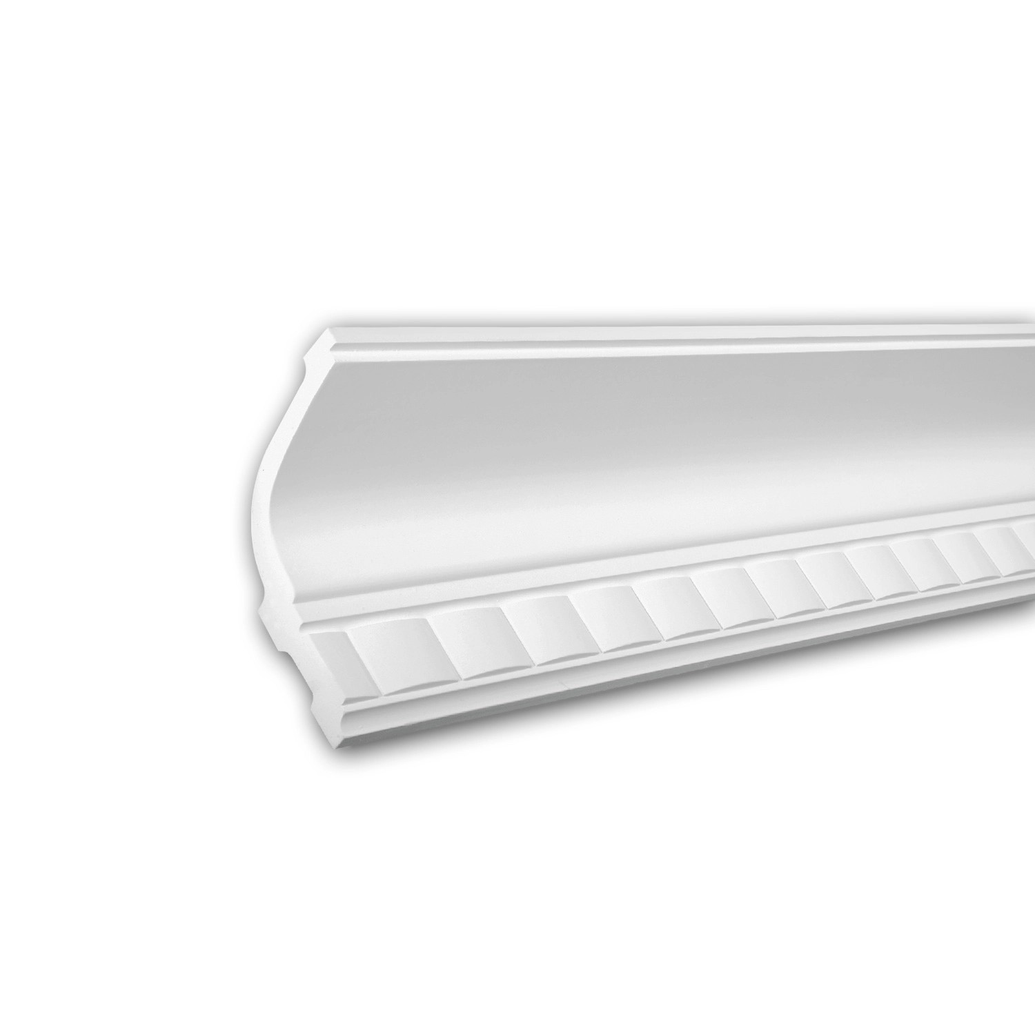 PROFHOME 150175 Eckleiste aus Polyurethan Deckenleiste Stuckleiste 2 m 200 günstig online kaufen