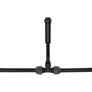 Gardena T-Stück für Sprinkler-Systeme, 25 mm x 19 mm Innengewinde, zur Verbindung von Rohren.